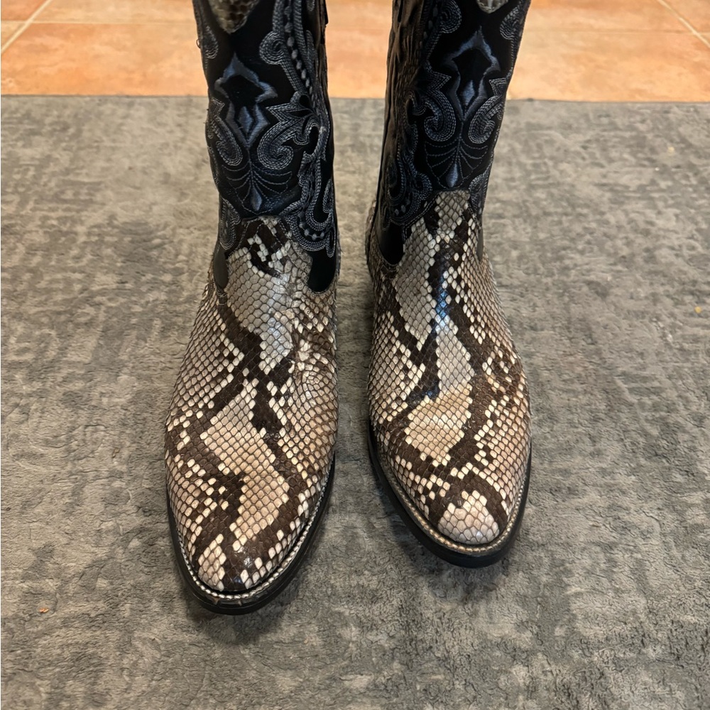 Women Genuine Python Boot - image 1
